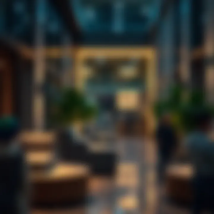 Community spaces managed by facilities management companies in Dubai