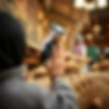 Cultural festival in Fariq Al Ain showcasing traditional arts and crafts