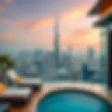 Luxury vacation home with stunning skyline view in Dubai