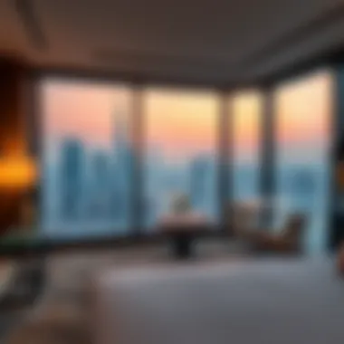 Stunning Skyline View from Jaddaf Hotel Room Stunning skyline view from a Jaddaf hotel room