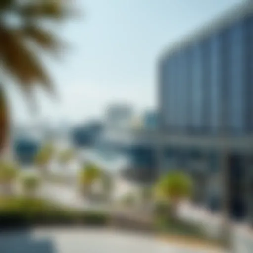 Panoramic view of IMPZ showcasing its modern architecture