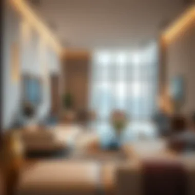 Contemporary Living Space Modern apartment interior in International City Phase 2