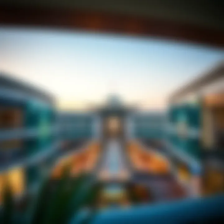Panoramic view of Jumeirah Beach Mall showcasing its architectural beauty