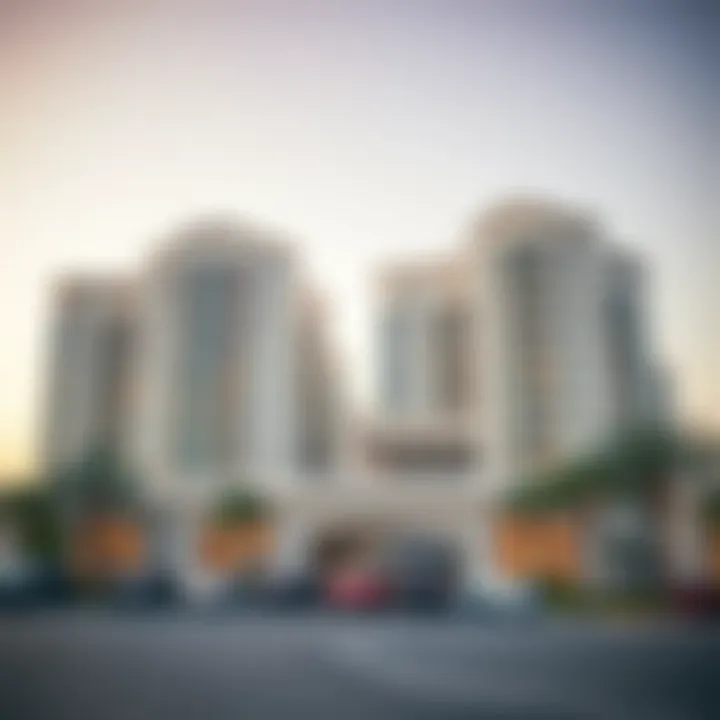 Luxurious residential complex in Abu Dhabi