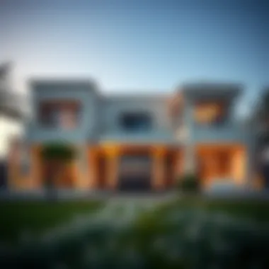 High-end luxury villa showcasing premium architecture