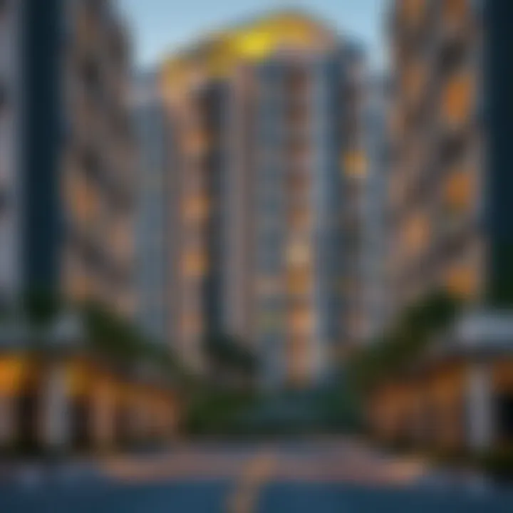 Residential developments near Khalid Bin Waleed Road