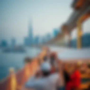 Vibrant cultural events taking place along the waterfront