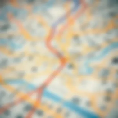 Connections to Key Areas in Dubai Map highlighting connections to major city areas