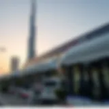 Dubai Metro overview showcasing key routes