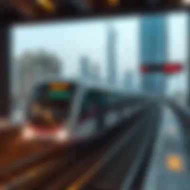 Impact of Dubai Metro on Real Estate Trends Infographic on the impact of the metro on real estate
