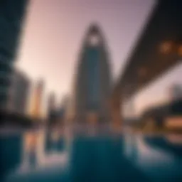 Stunning architectural view of برج لؤلؤة الخان
