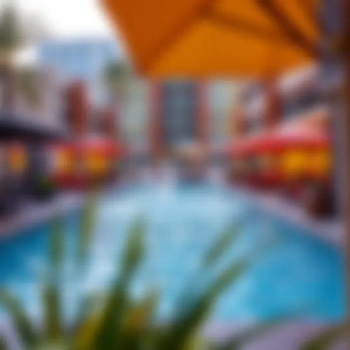 Community amenities surrounding Mizin Tower, depicting a vibrant lifestyle