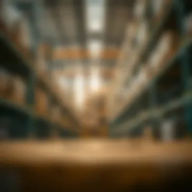 Inside a modern warehouse in Mussafah demonstrating advanced storage solutions