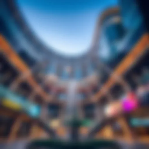 Stunning view of Nakheel Dragon Mart architecture showcasing modern design