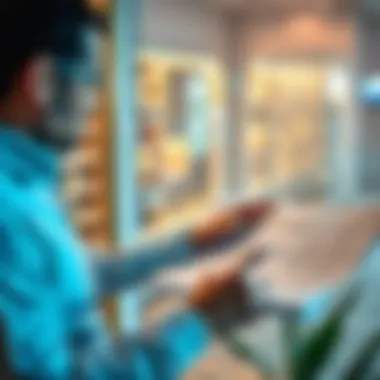 Insights into Architectural Planning for Off-Plan Projects Investor examining architectural plans of a new property