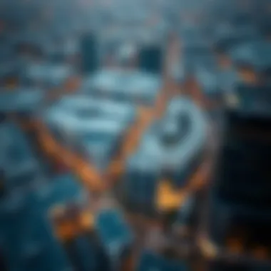 Commercial Landscape of Karama Aerial view of commercial properties in Karama, Dubai
