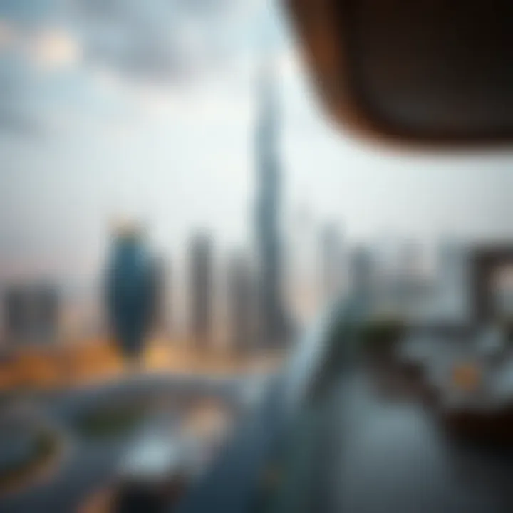 Skyline view of Dubai highlighting luxury real estate options
