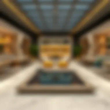 Amenities at One JLT Tower Luxurious amenities and features within One JLT Tower