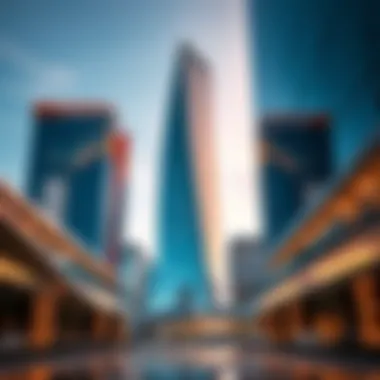 Architectural Beauty of One JLT Tower Stunning view of One JLT Tower showcasing its modern architecture