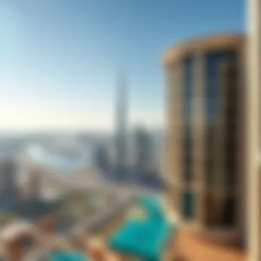 Panoramic Dubai View from One Zabeel Residence Panoramic view showcasing Dubai from One Zabeel Residence