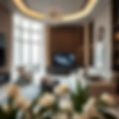Elegant Living Space in One Zabeel Residence Elegant living space within One Zabeel Residence