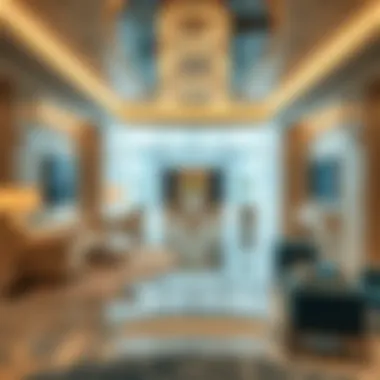 Interior of Luxurious Amenities at One Zabeel Residence Luxurious amenities interior of One Zabeel Residence