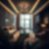 Luxurious apartment living space in Bur Dubai