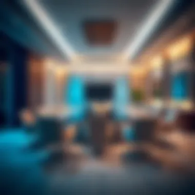 Meeting Room: The Epicenter of Strategic Decisions A serene meeting room indicating strategic discussions among investors