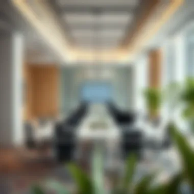 Modern Office Space: Where Ideas Thrive A modern office space symbolizing entrepreneurial spirit