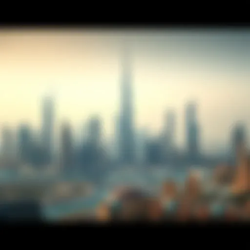 A panoramic view of Dubai's skyline representing business opportunities