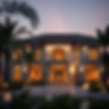 Luxurious Living: Villas in Dubai's Elite Communities Luxurious villa in a prestigious Dubai neighborhood
