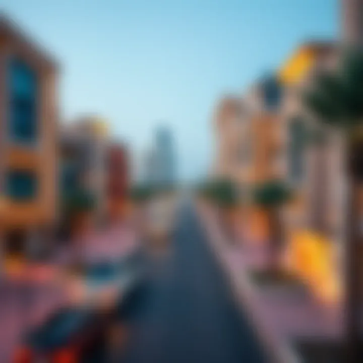 Overview of Dubai neighborhoods with private room listings