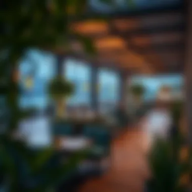 Community spaces and leisure areas in Dubai Wharf