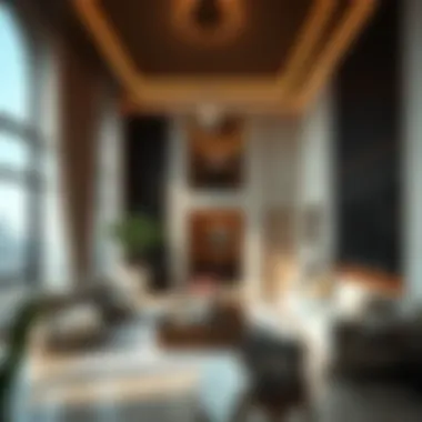 Elegant Interior Design of Rivana Residence Luxurious interiors of a Rivana residence highlighting elegant design features