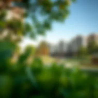Amenities and Green Spaces in ريفيرا دبي داون تاون Lush green spaces and amenities in ريفيرا دبي داون تاون