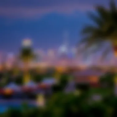 Tecom Skyline and Amenities Overview of Tecom's skyline and amenities