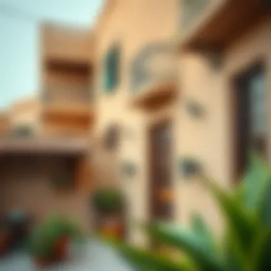 Charming budget accommodation with local architecture in Bur Dubai