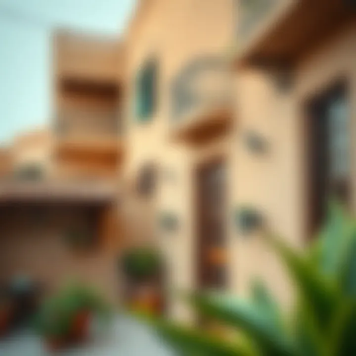 Charming budget accommodation with local architecture in Bur Dubai