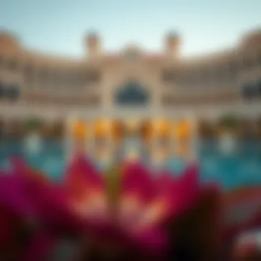Exquisite pool area at Royal Atlantis The Palm