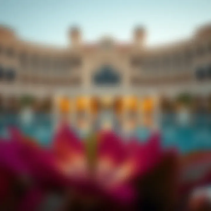 Exquisite pool area at Royal Atlantis The Palm