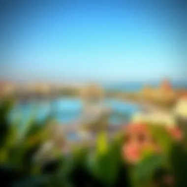 Panoramic view of Royal Bay showcasing its luxurious architecture