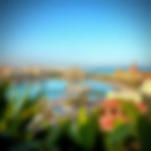Panoramic view of Royal Bay showcasing its luxurious architecture