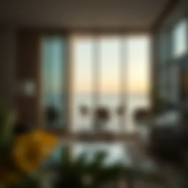 Serene lifestyle in a sea view apartment overlooking the beach