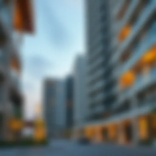 Architectural Elegance of Shams 4 Contemporary architecture of Shams 4 showcasing urban design