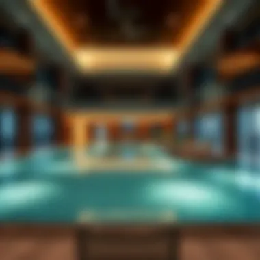 Amenities in Shoreline Residential Complex Modern amenities in a Dubai shoreline residential complex