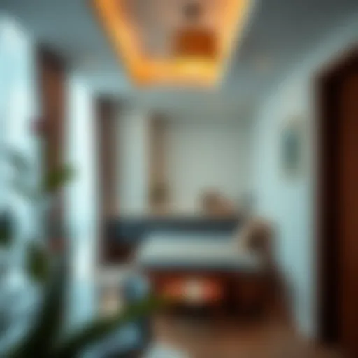 Cozy interior of a studio apartment in International City
