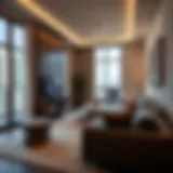 Stunning studio apartment interior in Bur Dubai