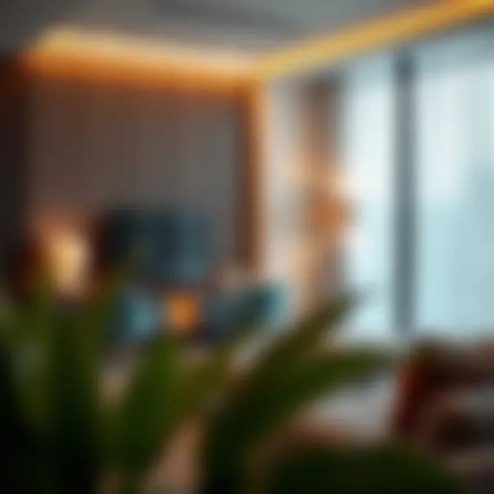 Amenities available in studio apartments