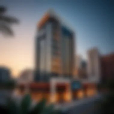 The Dynamic Environment Around Al Owais Building Surrounding amenities and vibrant neighborhood