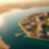 Aerial view of the Damac Lagoon Project highlighting its expansive design